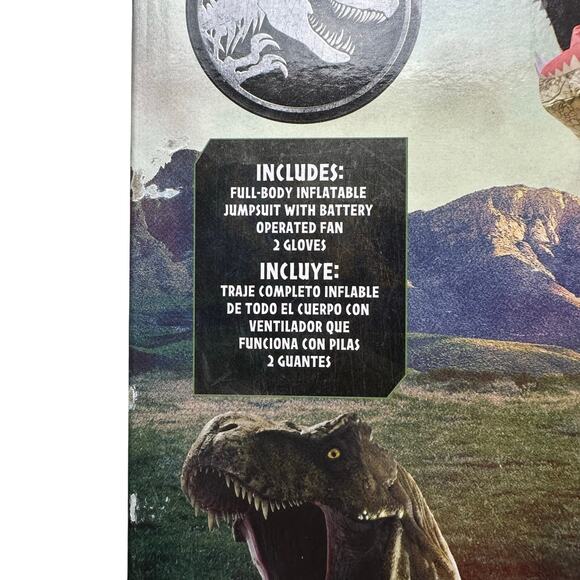 Jurassic World | Boy | Rubies Inflatable T-Rex Party Halloween Costume | OS - Picture 5 of 11